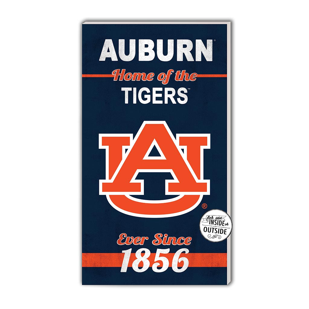 11x20 Indoor Outdoor Sign Home of the Auburn Tigers