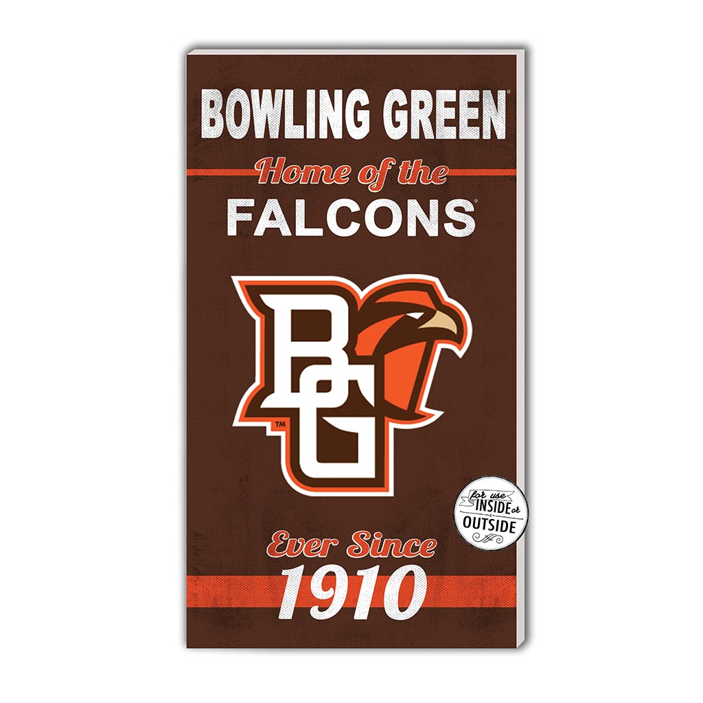 11x20 Indoor Outdoor Sign Home of the Bowling Green Falcons