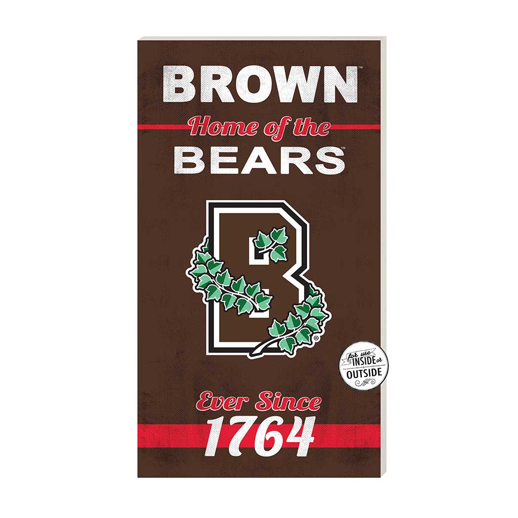 11x20 Indoor Outdoor Sign Home of the Brown Bears