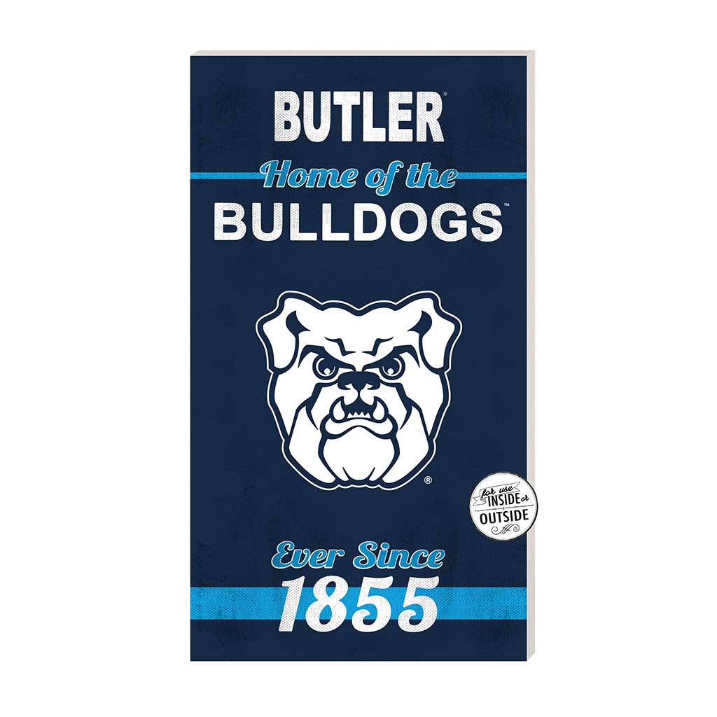 11x20 Indoor Outdoor Sign Home of the Butler Bulldogs
