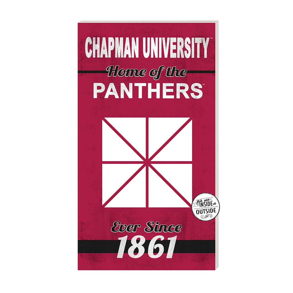 11x20 Indoor Outdoor Sign Home of the Chapman University Panthers