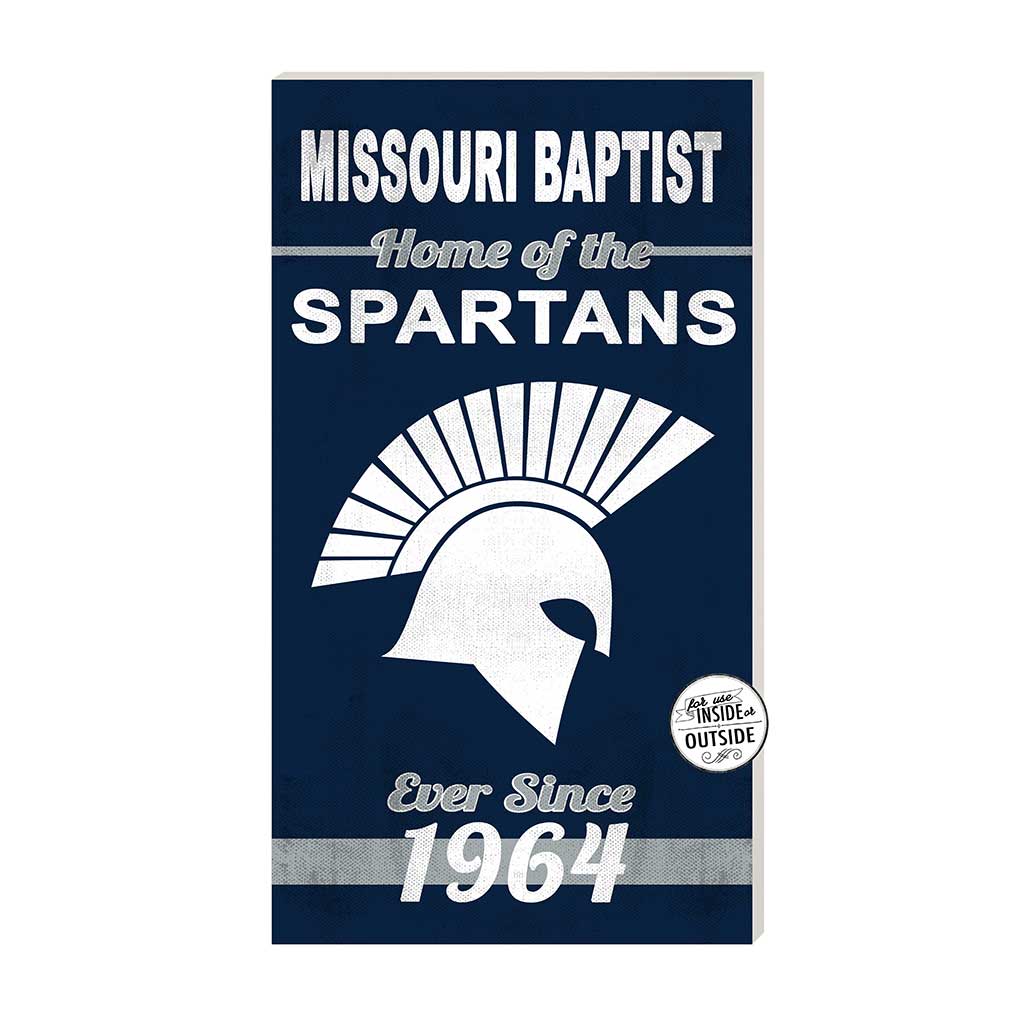 11x20 Indoor Outdoor Sign Home of the Missouri Baptist Spartans