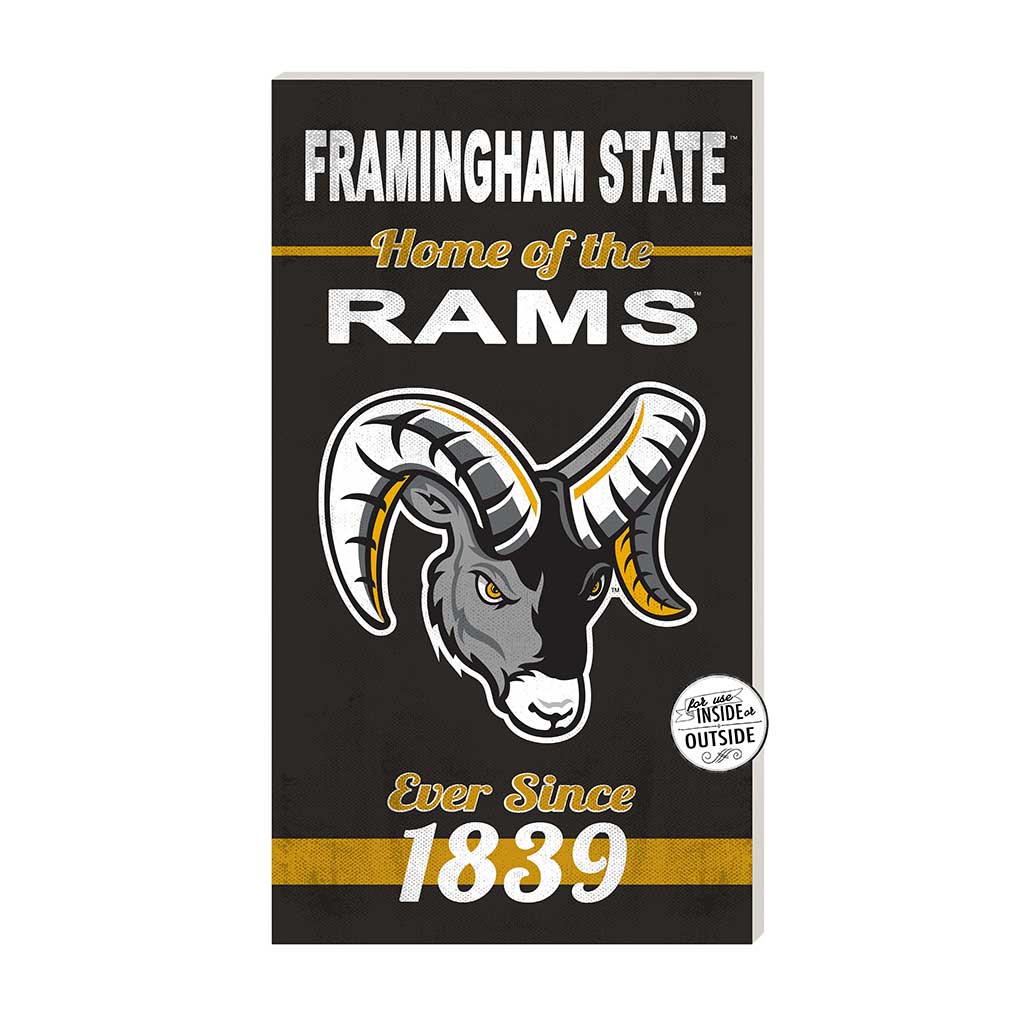 11x20 Indoor Outdoor Sign Home of the Framingham State Rams