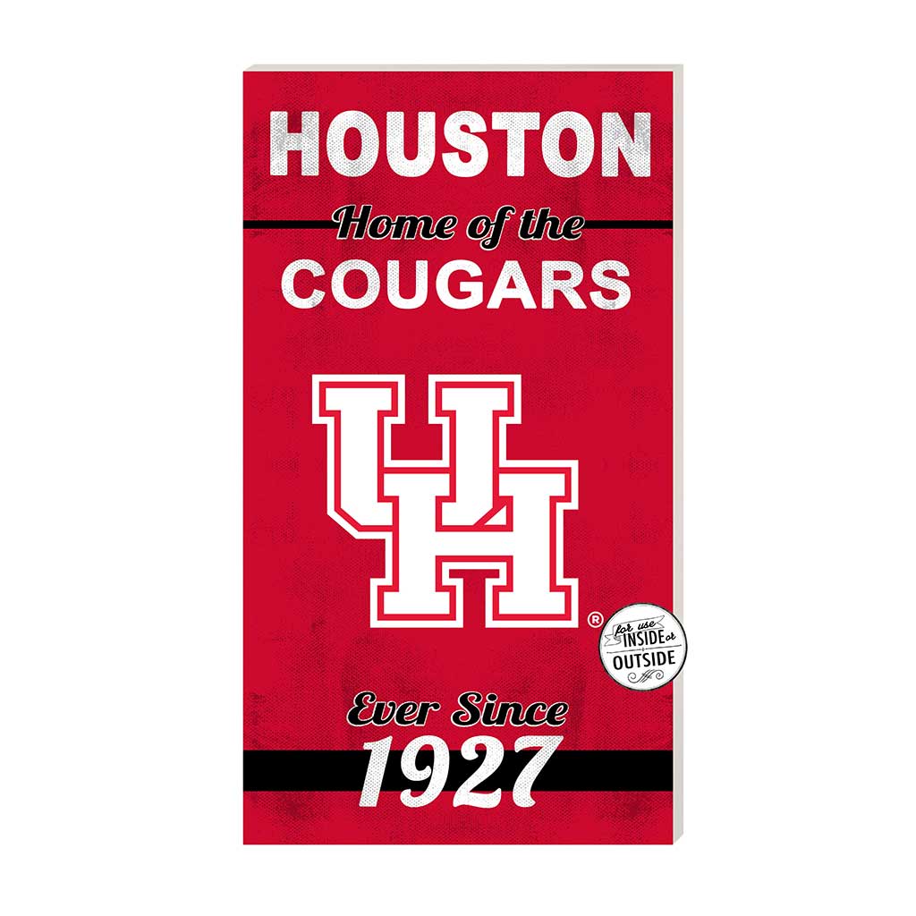 11x20 Indoor Outdoor Sign Home of the Houston Cougars