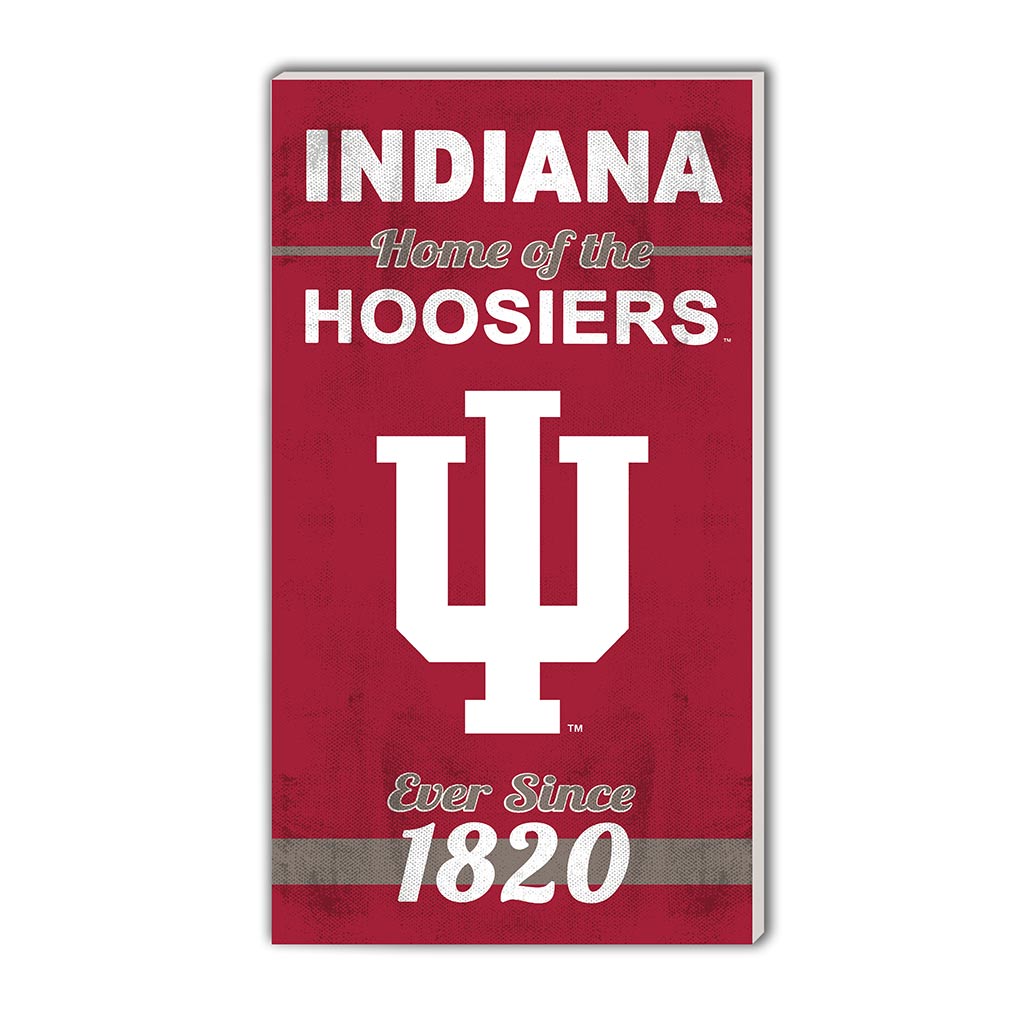 11x20 Indoor Outdoor Sign Home of the Indiana Hoosiers