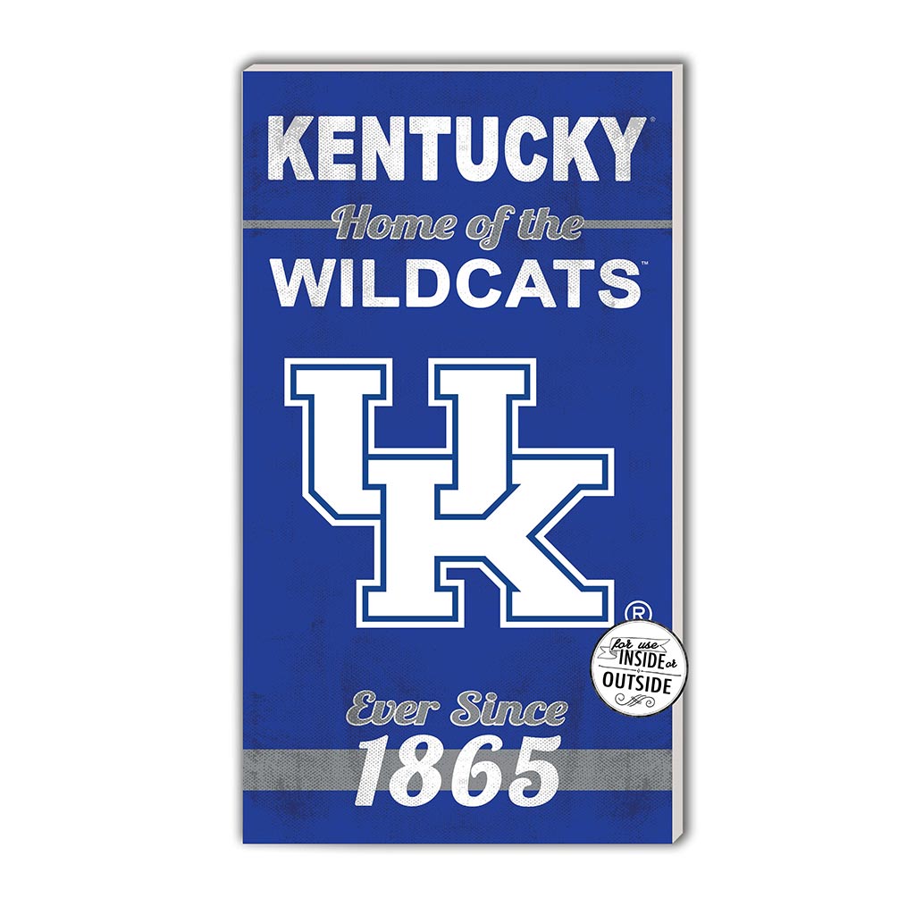 11x20 Indoor Outdoor Sign Home of the Kentucky Wildcats