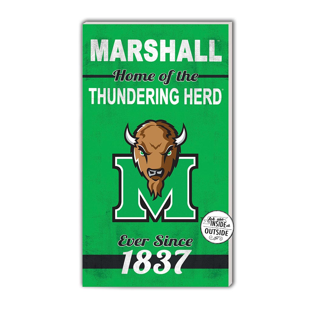 11x20 Indoor Outdoor Sign Home of the Marshall Thundering Herd