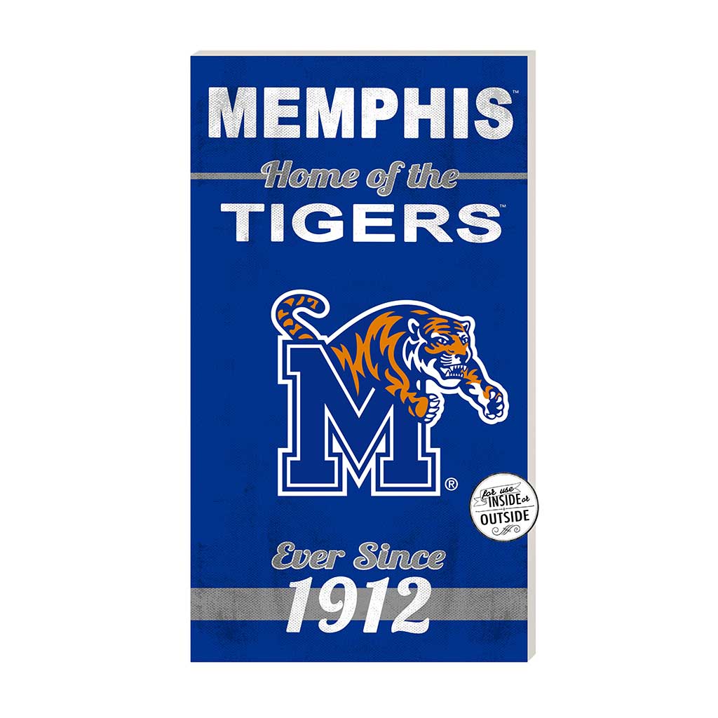 11x20 Indoor Outdoor Sign Home of the Memphis Tigers