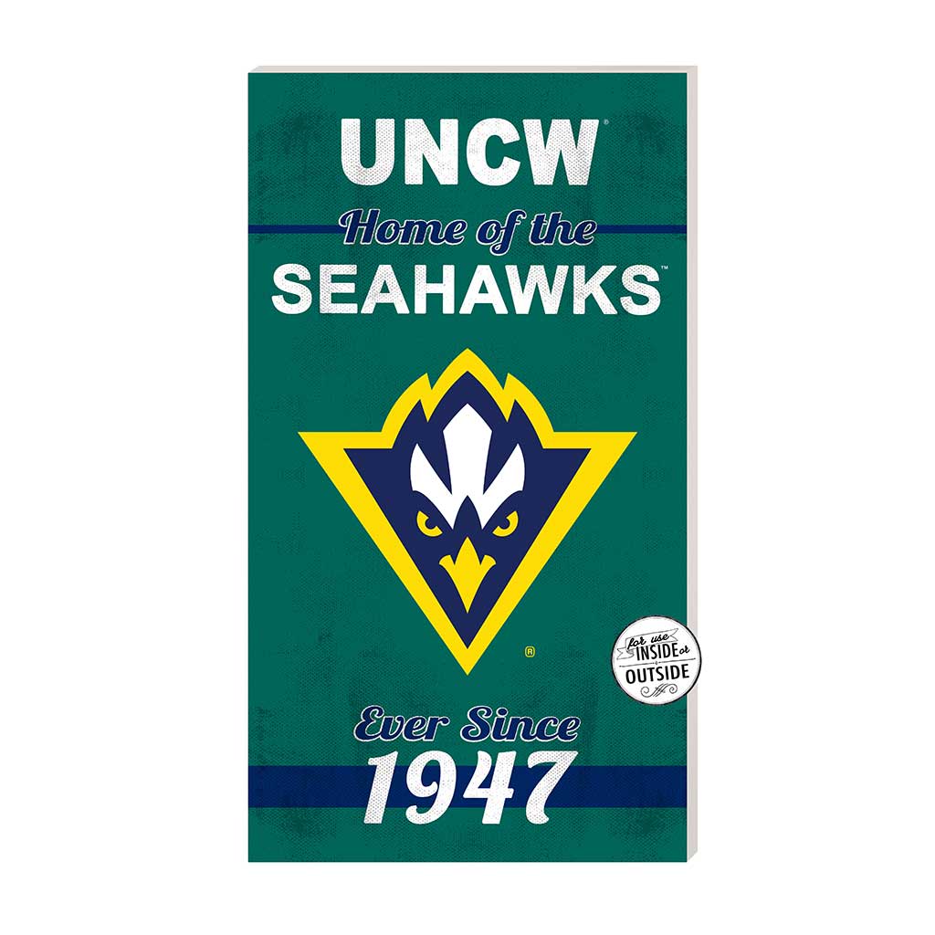 11x20 Indoor Outdoor Sign Home of the North Carolina (Wilmington) Seahawks