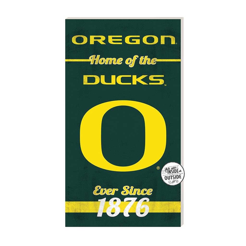 11x20 Indoor Outdoor Sign Home of the Oregon Ducks