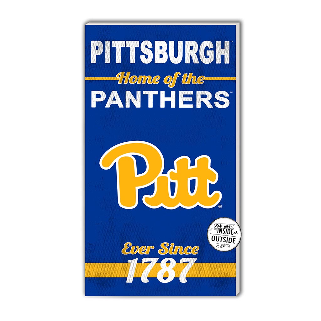 11x20 Indoor Outdoor Sign Home of the Pittsburgh Panthers