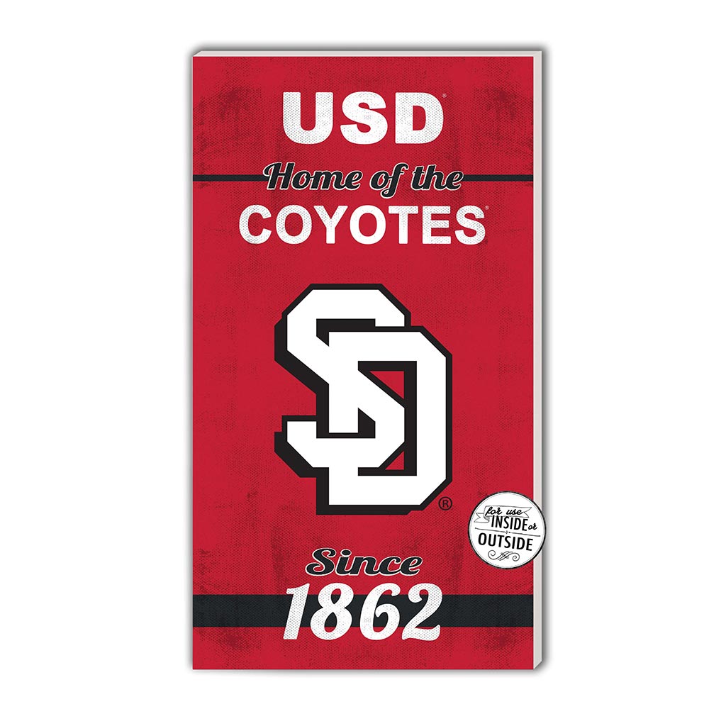 11x20 Indoor Outdoor Sign Home of the South Dakota Coyotes