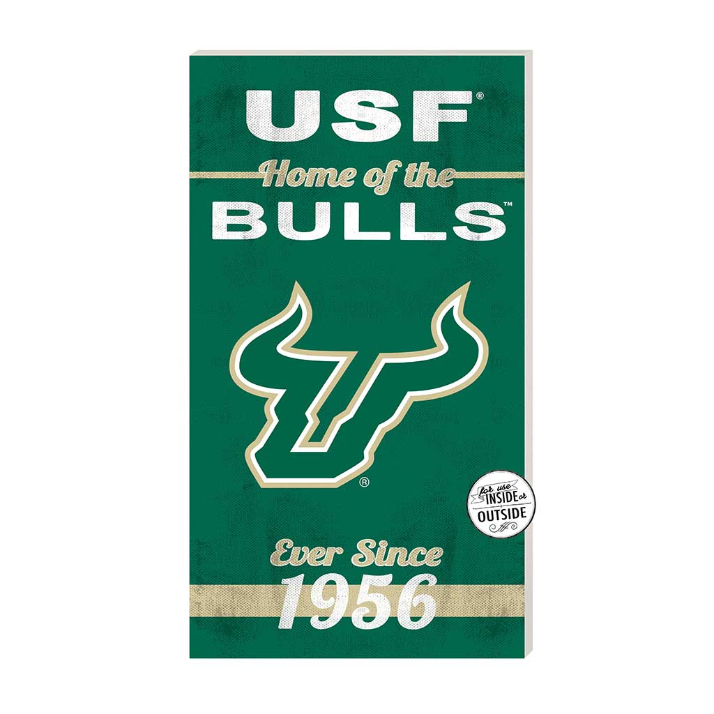 11x20 Indoor Outdoor Sign Home of the South Florida Bulls
