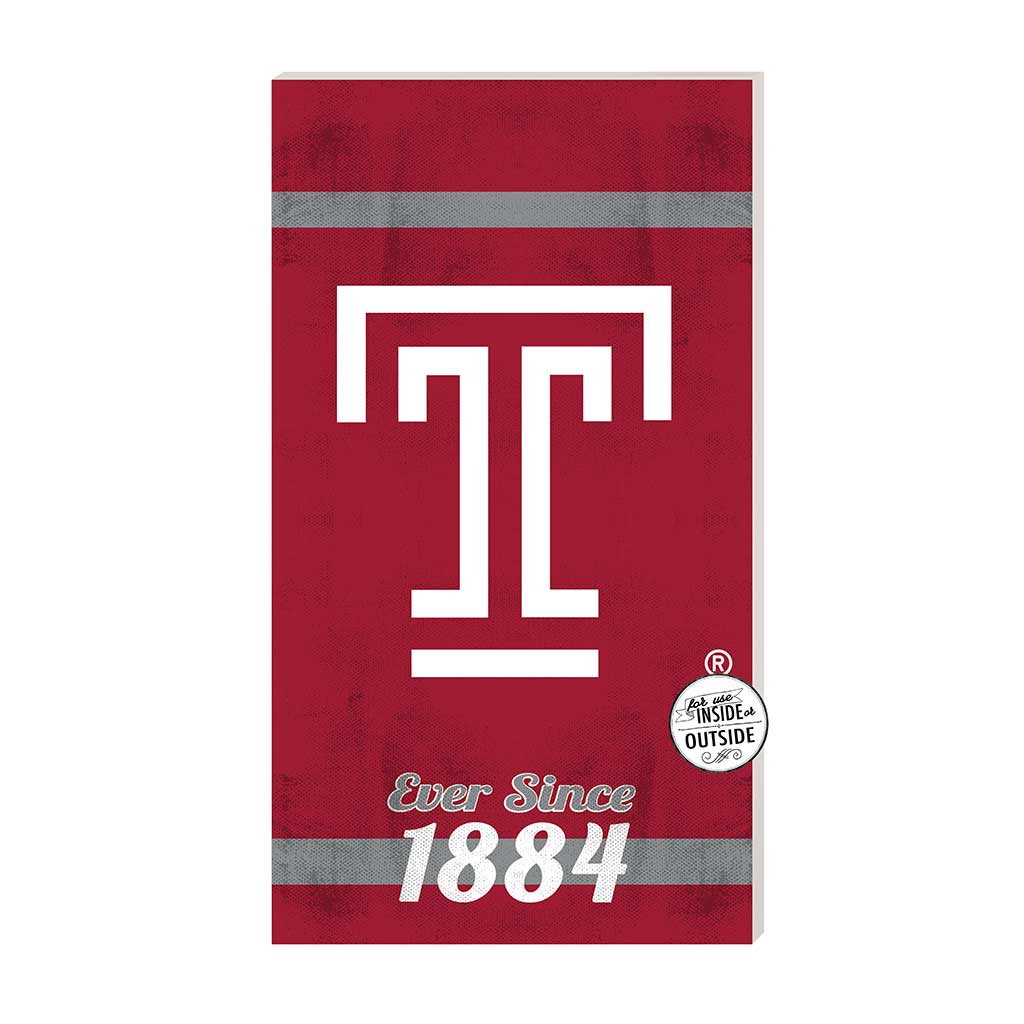 11x20 Indoor Outdoor Sign Home of the Temple Owls