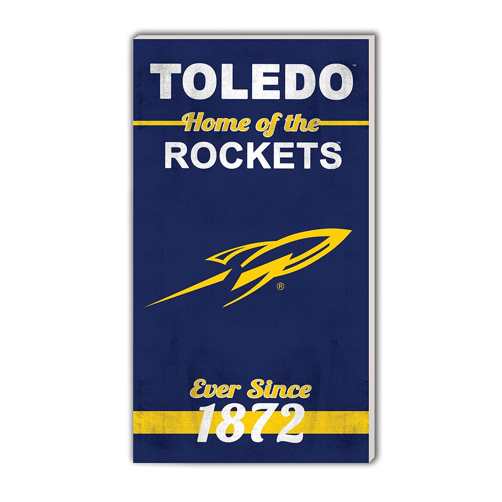 11x20 Indoor Outdoor Sign Home of the Toledo Rockets