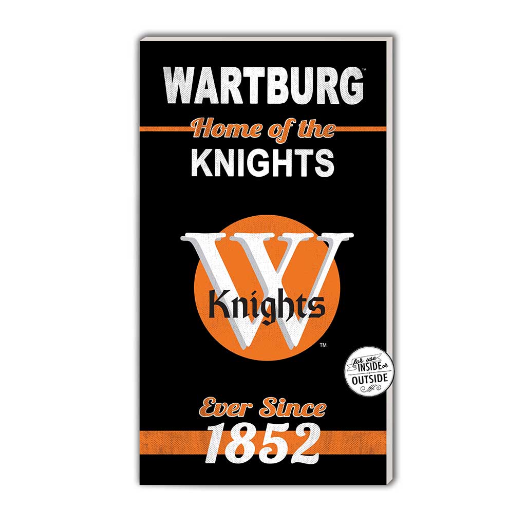 11x20 Indoor Outdoor Sign Home of the Wartburg College Knights