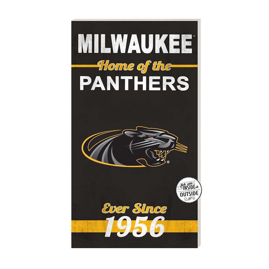 11x20 Indoor Outdoor Sign Home of the Wisconsin (Milwaukee) Panthers
