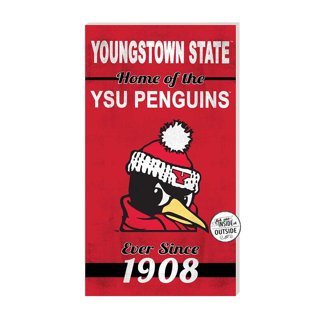 11x20 Indoor Outdoor Sign Home of the Youngstown State University