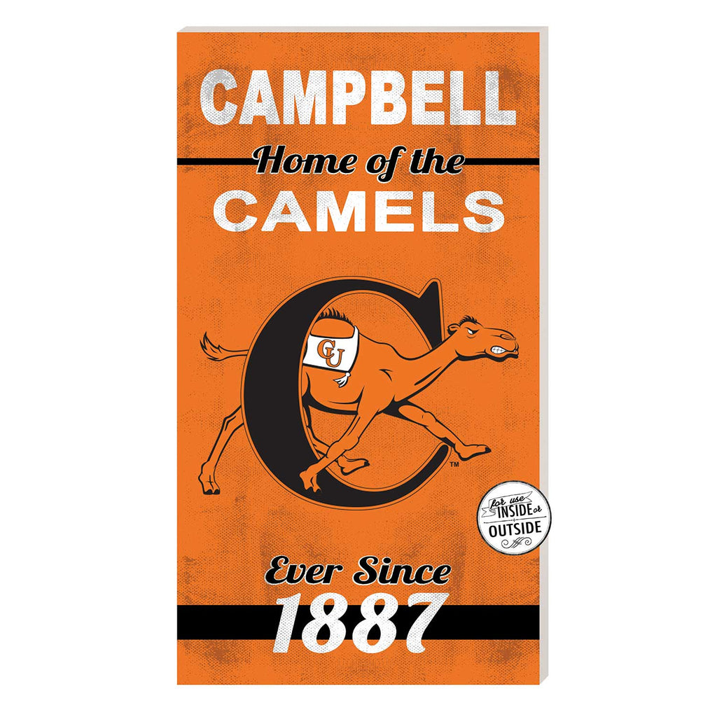 11x20 Indoor Outdoor Sign Home of the Campbell Fighting Camels