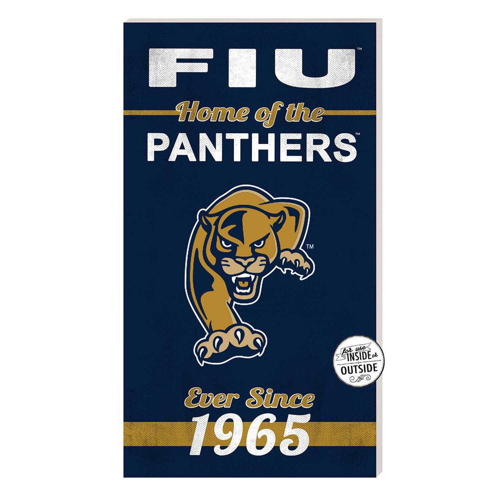 11x20 Indoor Outdoor Sign Home of the Florida International Golden Panthers