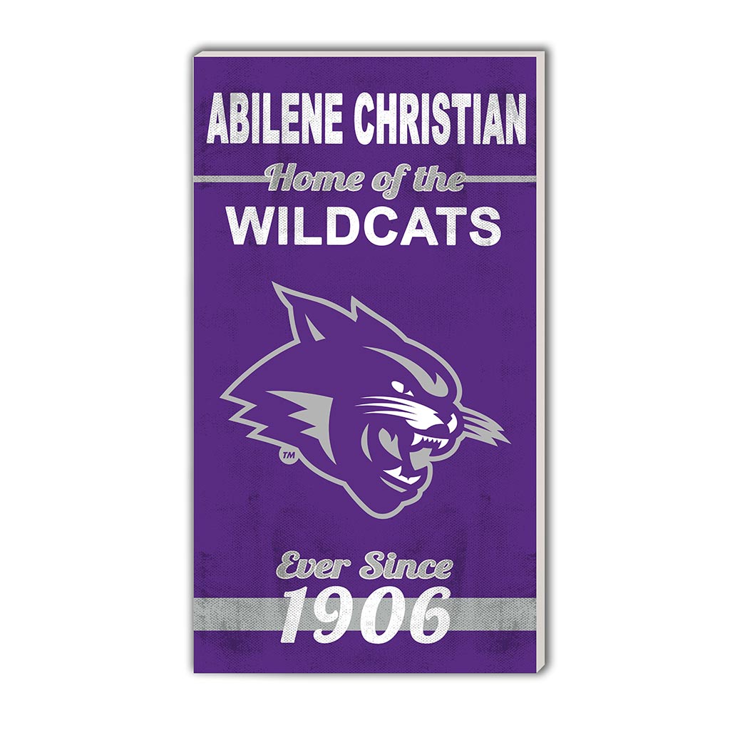 11x20 Indoor Outdoor Sign Home of the Abilene Christian Wildcats