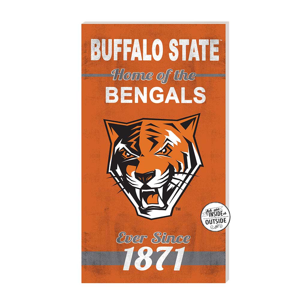 11x20 Indoor Outdoor Sign Home of the Buffalo State College Bengals