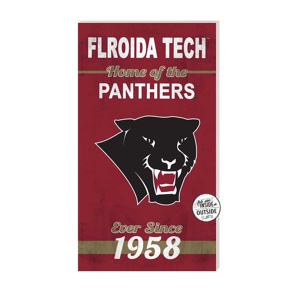 11x20 Indoor Outdoor Sign Home of the Florida Institute of Technology PANTHERS
