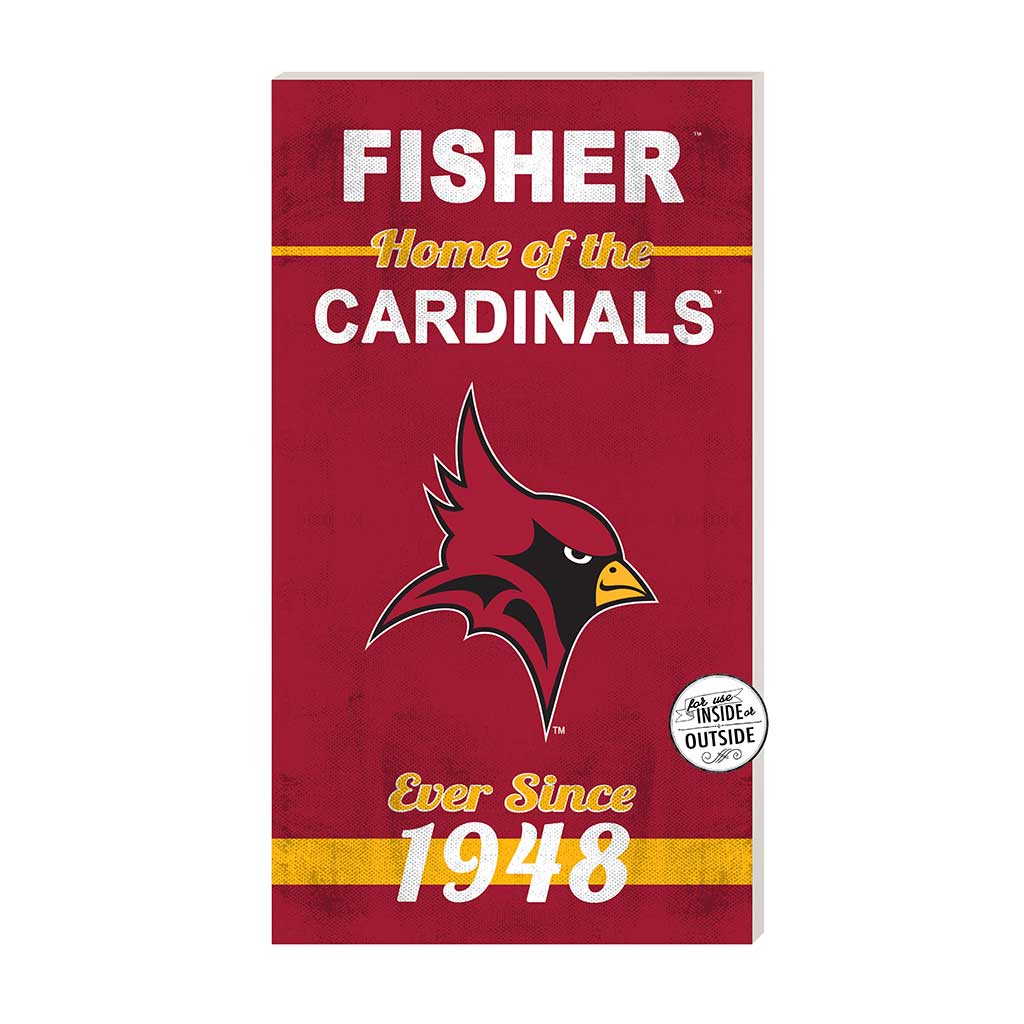 11x20 Indoor Outdoor Sign Home of the St. John Fisher College Cardinals