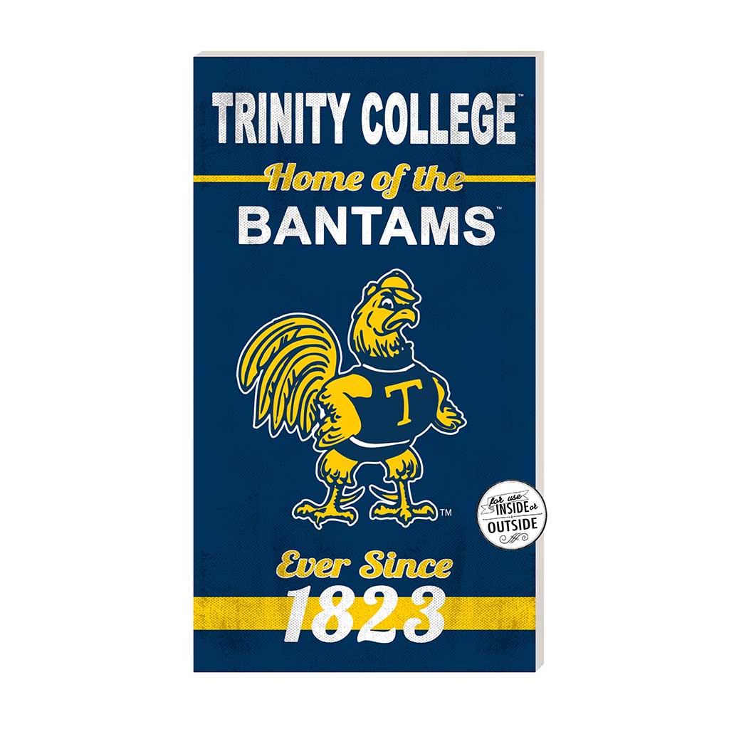 11x20 Indoor Outdoor Sign Home of the Trinity College Bantams