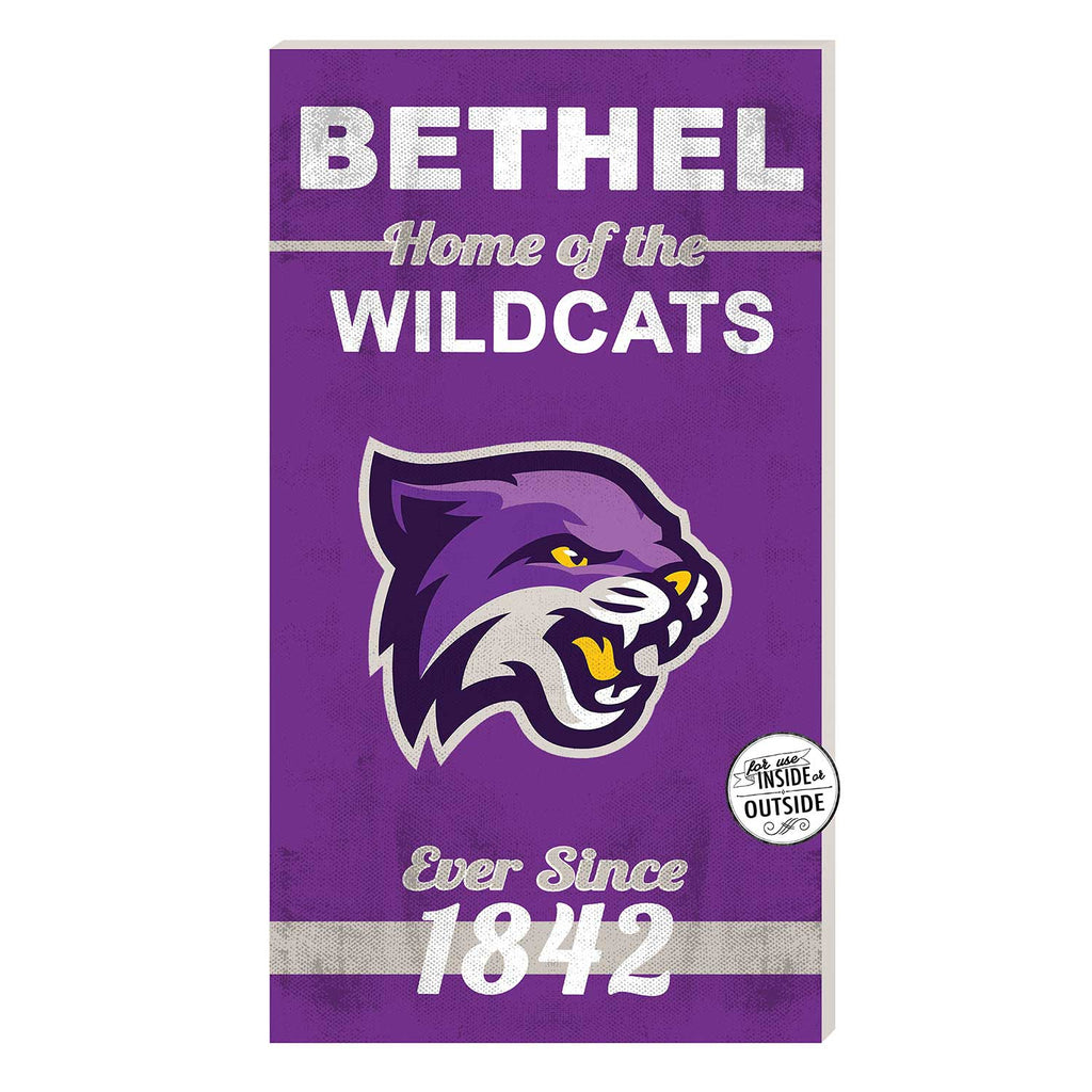 11x20 Indoor Outdoor Sign Home of the Bethel University Wildcats