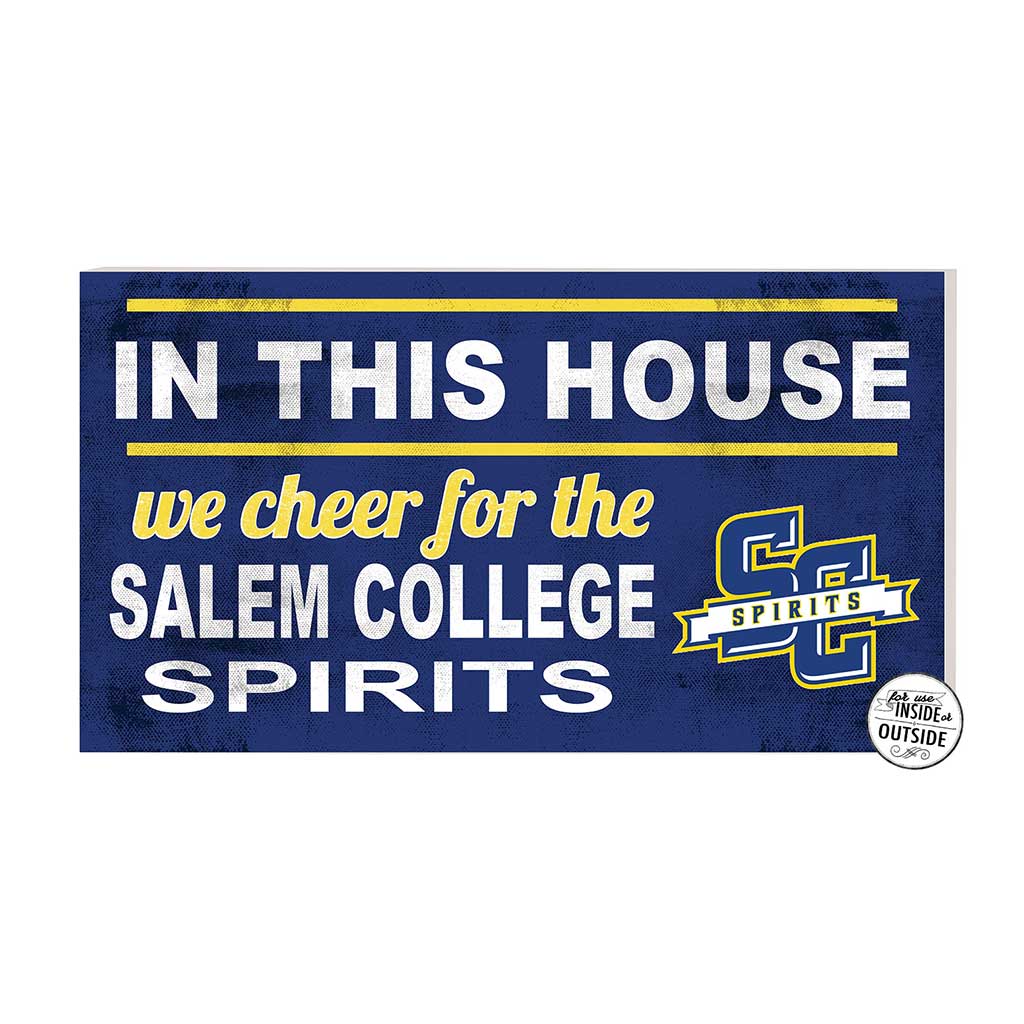 20x11 Indoor Outdoor Sign In This House Salem Academy & College Spirits