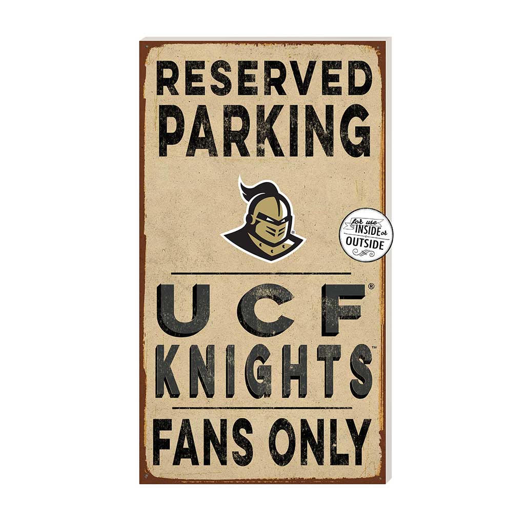 11x20 Indoor Outdoor Reserved Parking Sign Central Florida Knights