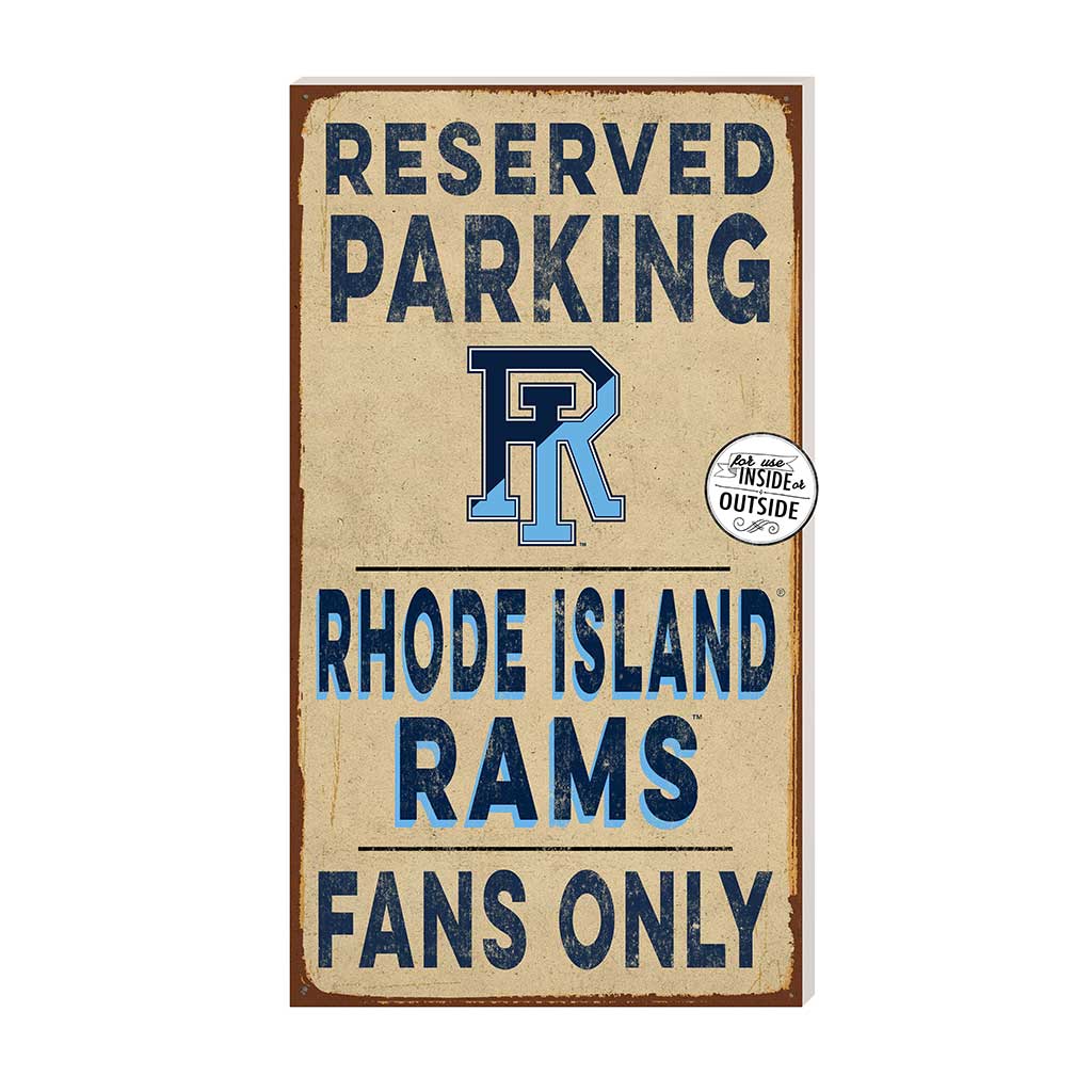 11x20 Indoor Outdoor Reserved Parking Sign Rhode Island Rams