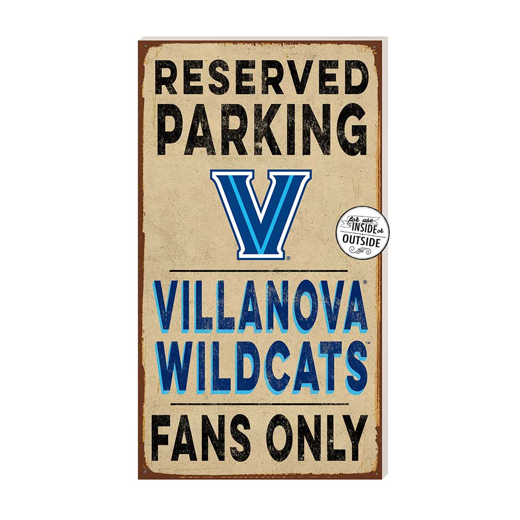 11x20 Indoor Outdoor Reserved Parking Sign Villanova Wildcats