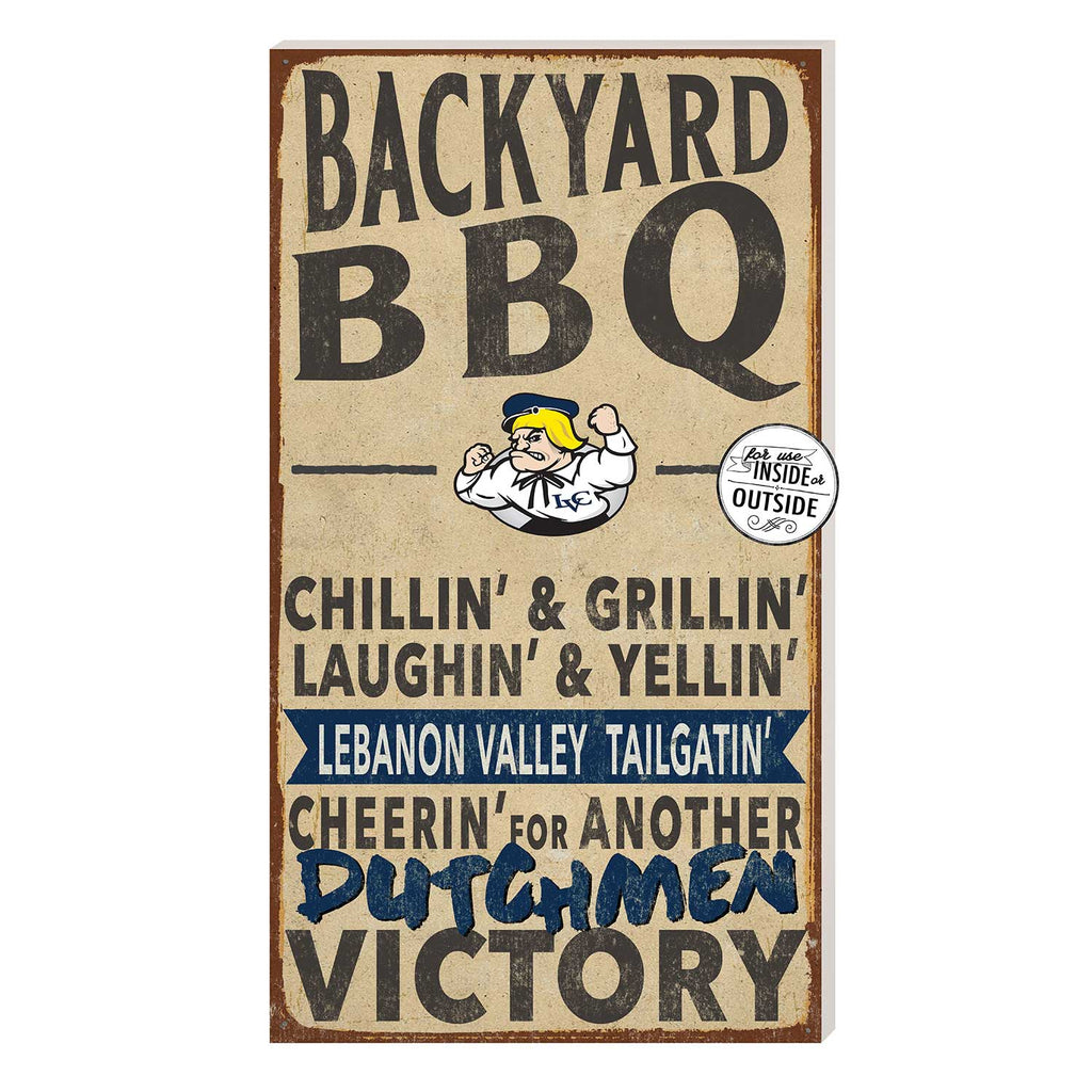 11x20 Indoor Outdoor BBQ Sign Lebanon Valley College Dutchmen