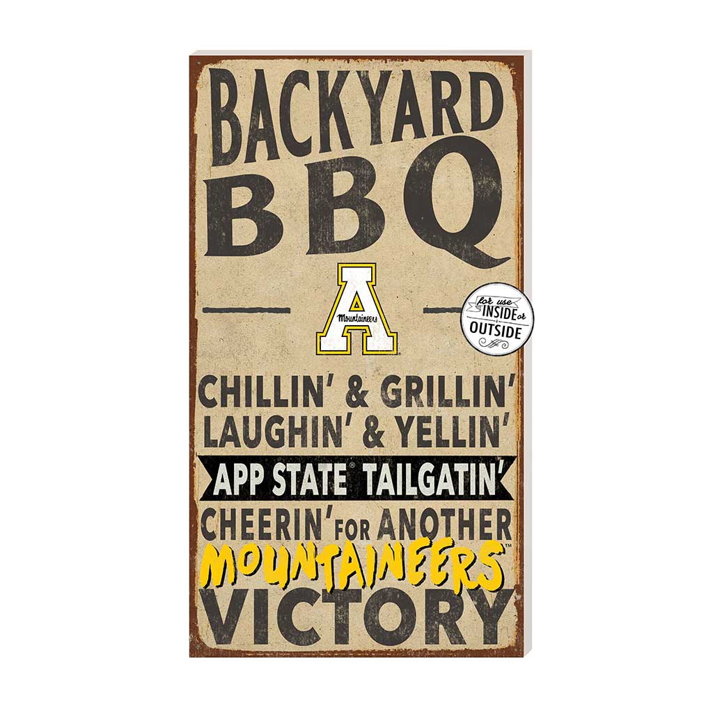 11x20 Indoor Outdoor BBQ Sign Appalachian State Mountaineers
