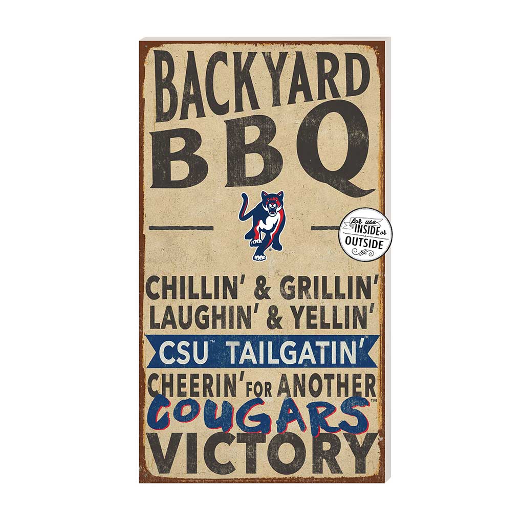 11x20 Indoor Outdoor BBQ Sign Columbus State University Cougars