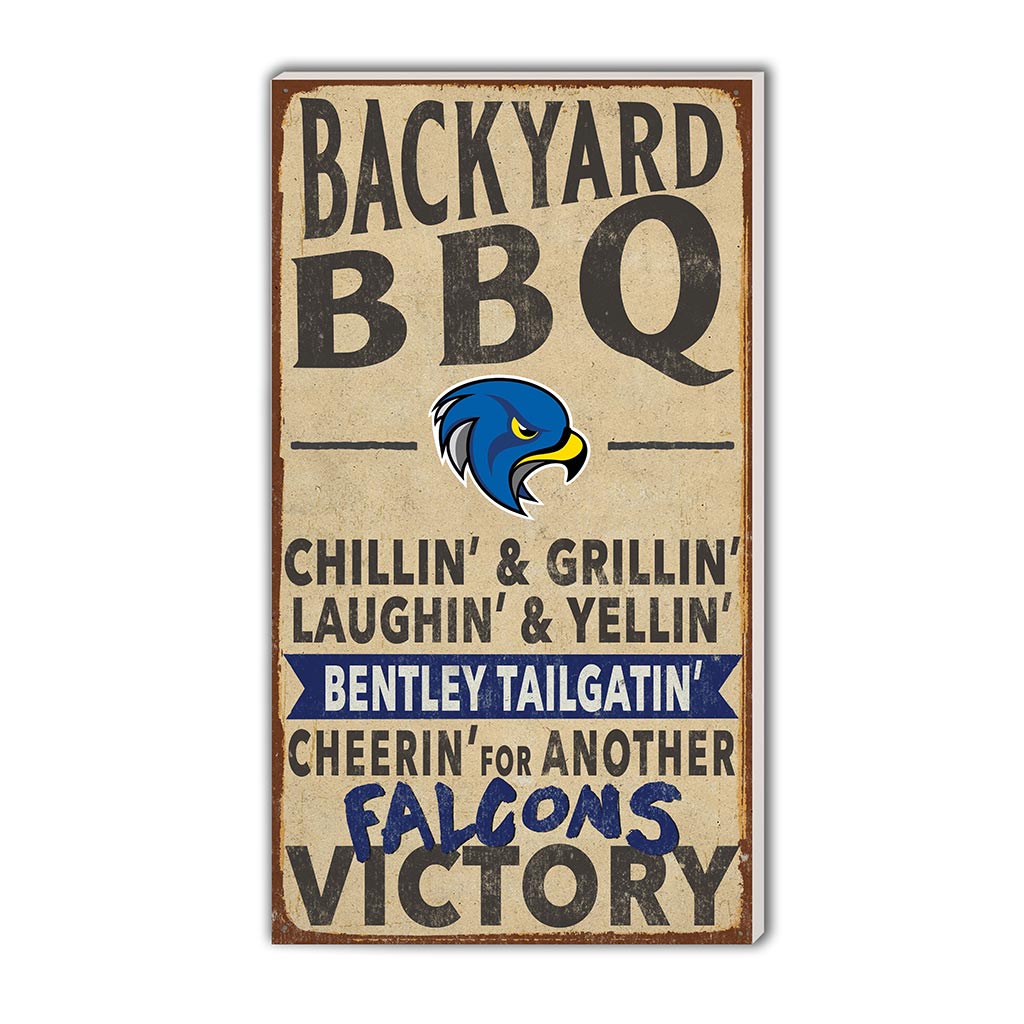 11x20 Indoor Outdoor BBQ Sign Bentley University Falcons
