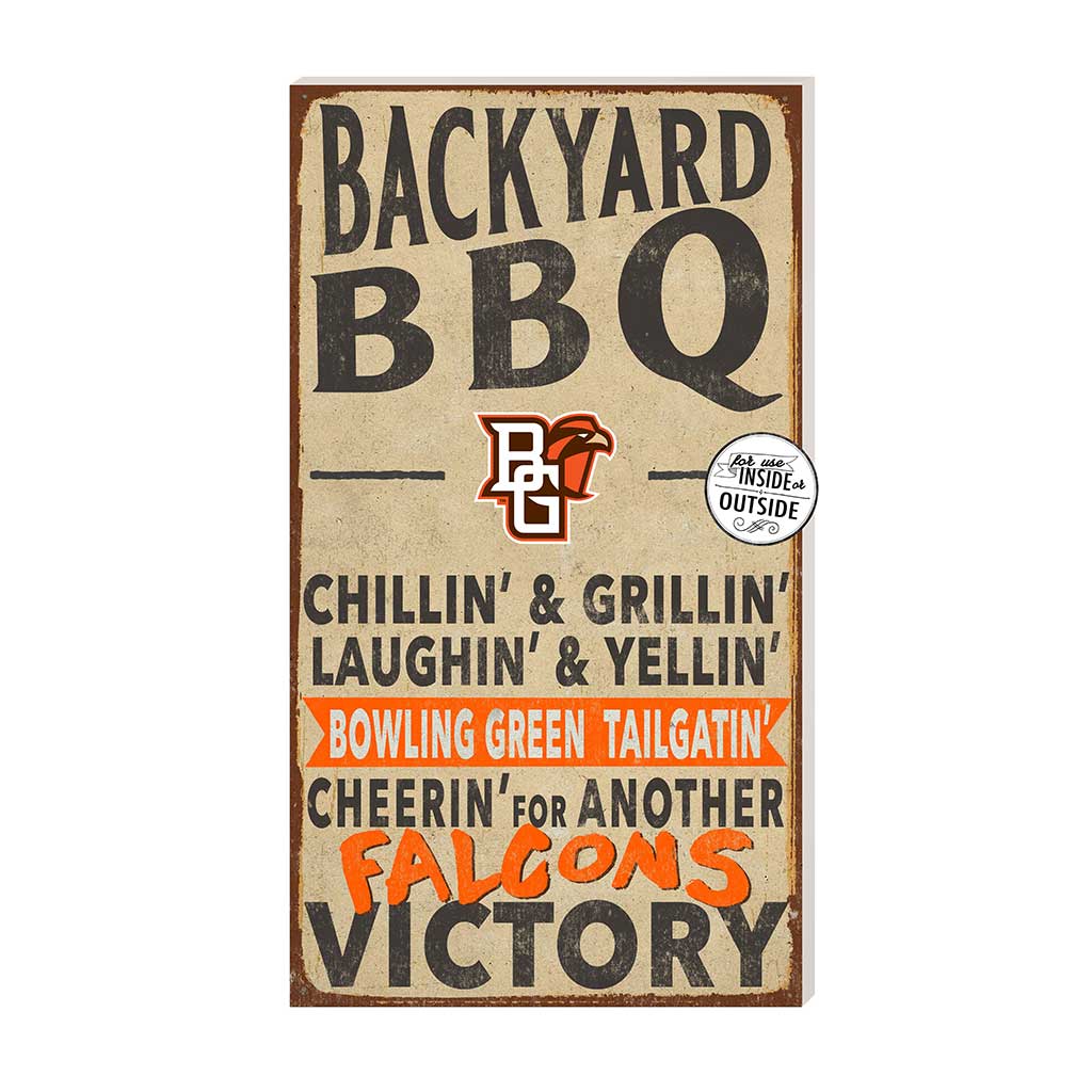 11x20 Indoor Outdoor BBQ Sign Bowling Green Falcons