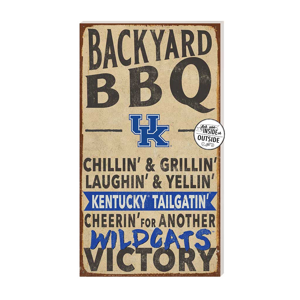 11x20 Indoor Outdoor BBQ Sign Kentucky Wildcats