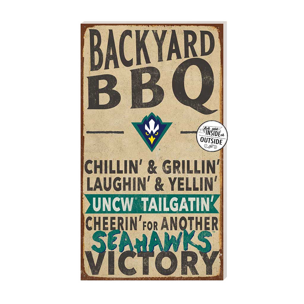 11x20 Indoor Outdoor BBQ Sign North Carolina (Wilmington) Seahawks