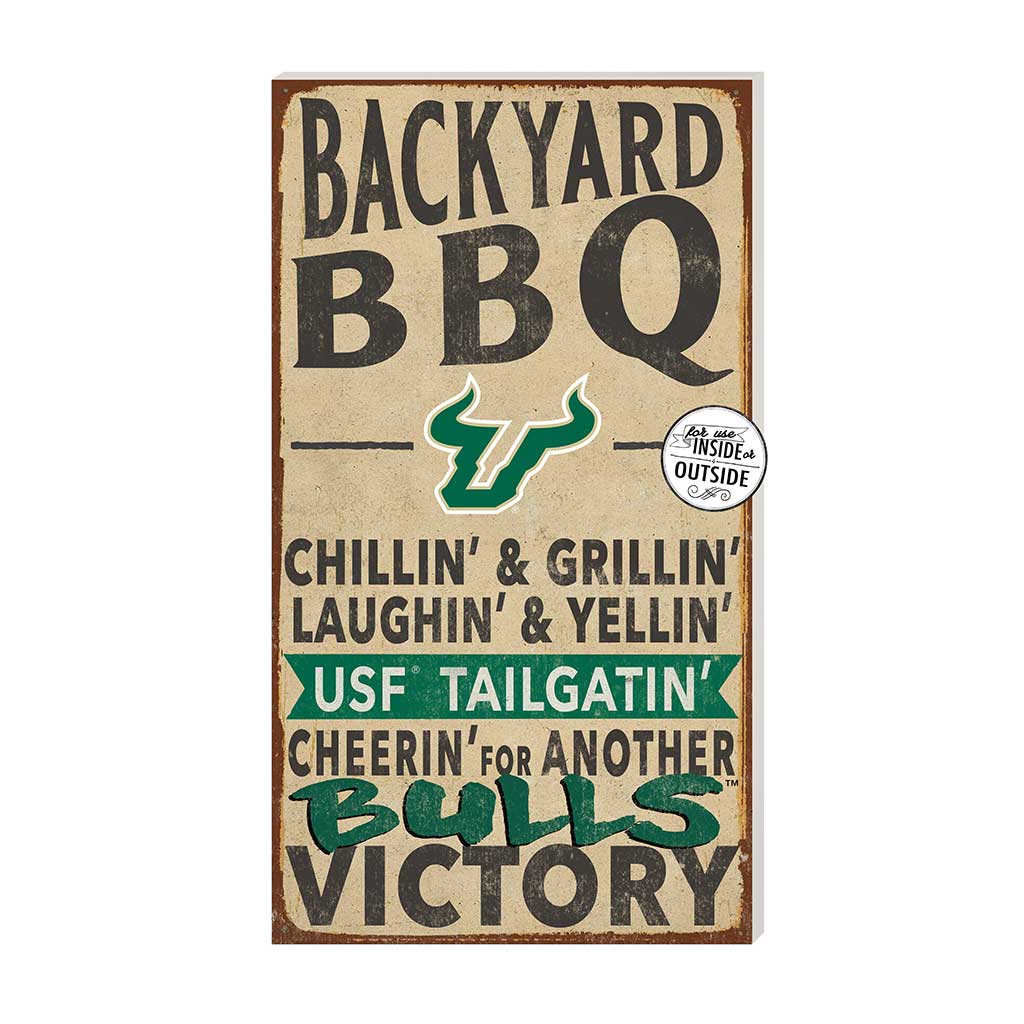 11x20 Indoor Outdoor BBQ Sign Sign South Florida Bulls