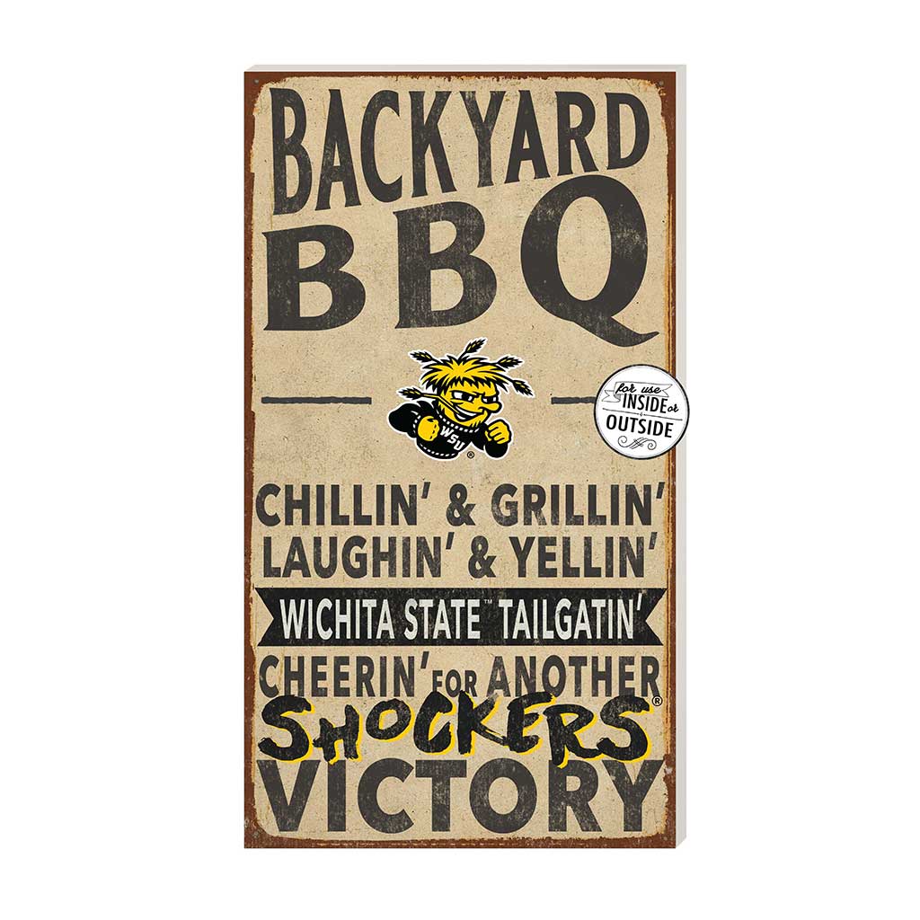 11x20 Indoor Outdoor BBQ Sign Wichita State Shockers