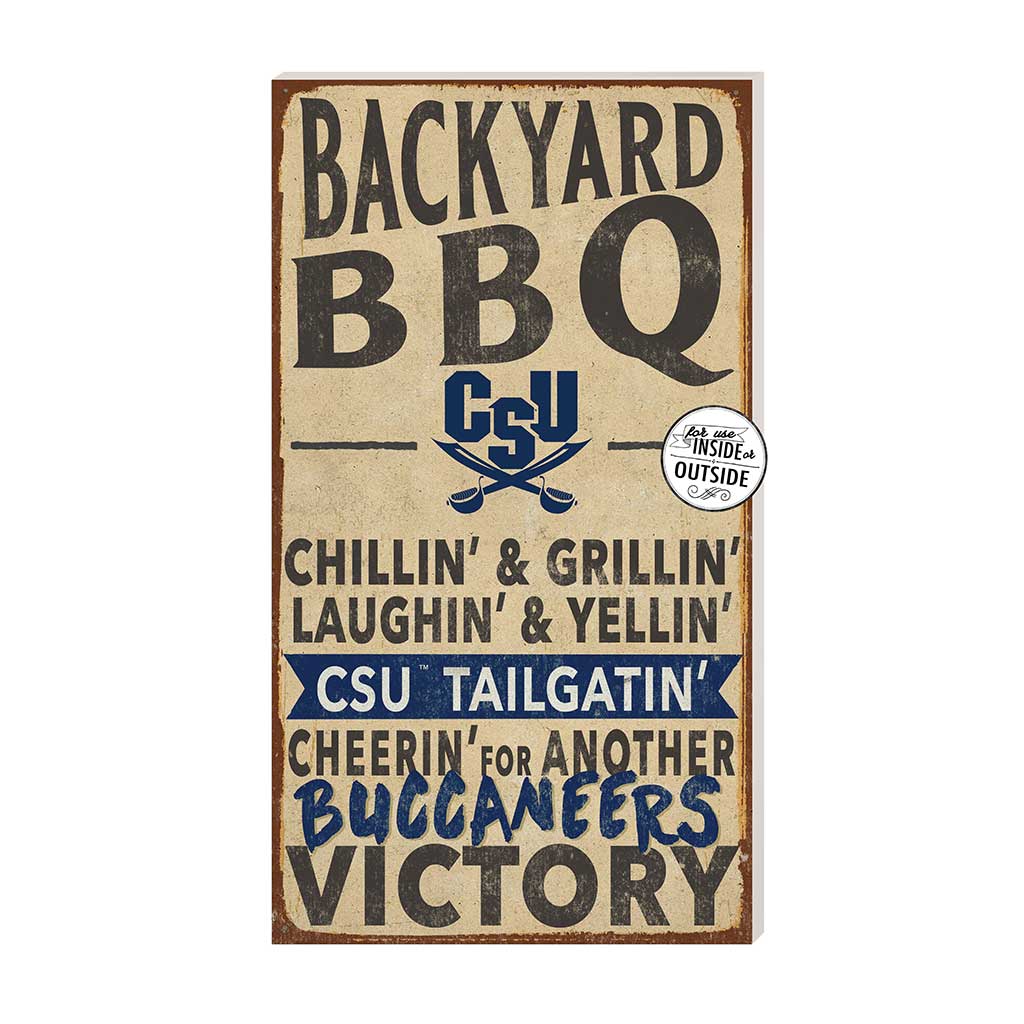 11x20 Indoor Outdoor BBQ Sign Charleston Southern Buccaneers