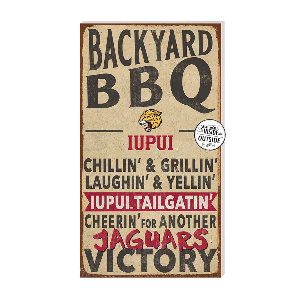 11x20 Indoor Outdoor BBQ Sign Indiana-Purdue Indianapolis Jaguars