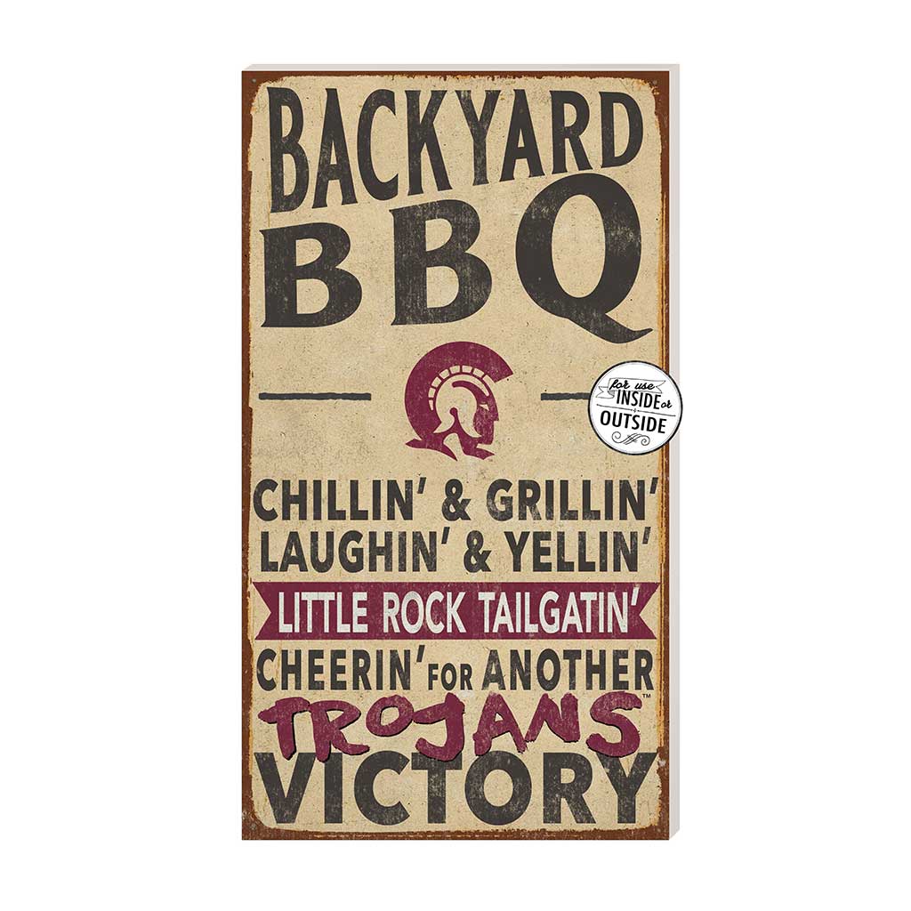 11x20 Indoor Outdoor BBQ Sign Arkansas at Little Rock TROJANS