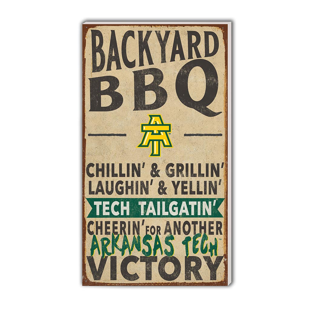 11x20 Indoor Outdoor BBQ Sign Arkansas Tech WONDER BOYS/GOLDEN SUNS