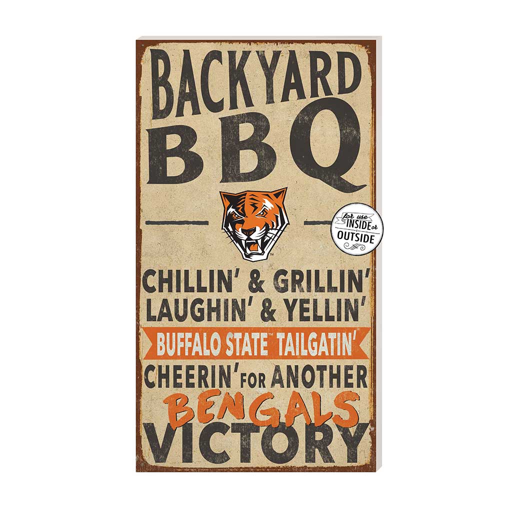 11x20 Indoor Outdoor BBQ Sign Buffalo State College Bengals