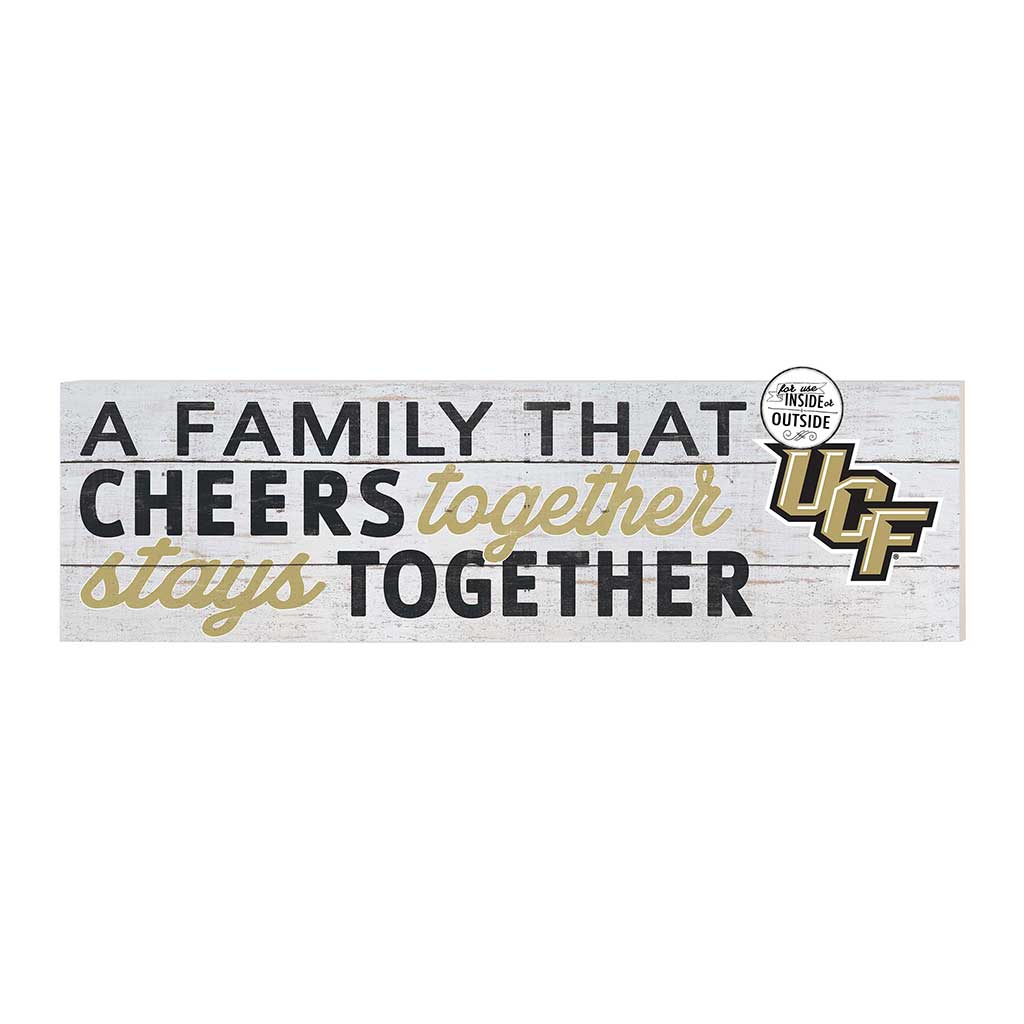 35x10 Indoor Outdoor Sign A Family That Cheers Central Florida Knights