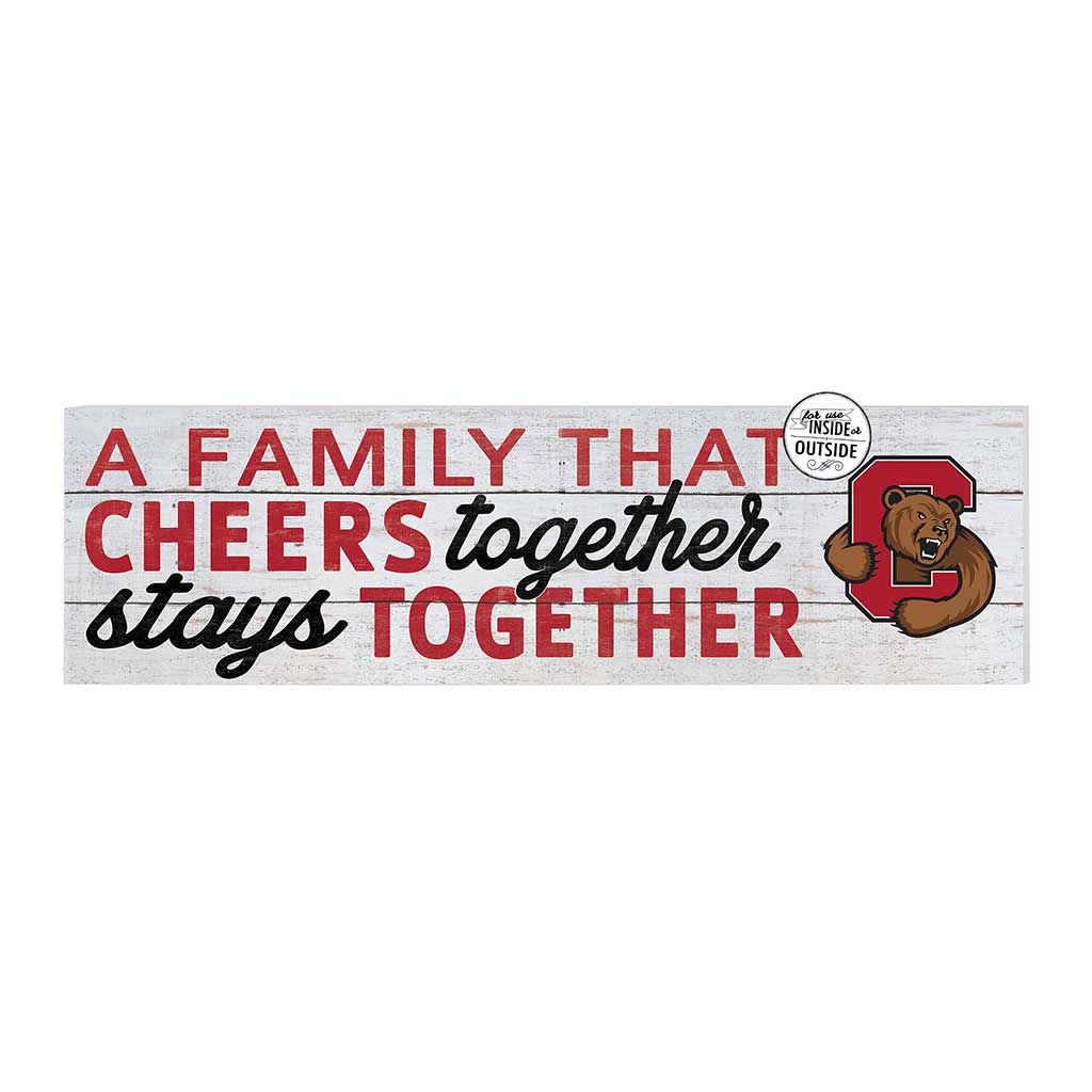 35x10 Indoor Outdoor Sign A Family That Cheers Cornell Big Red